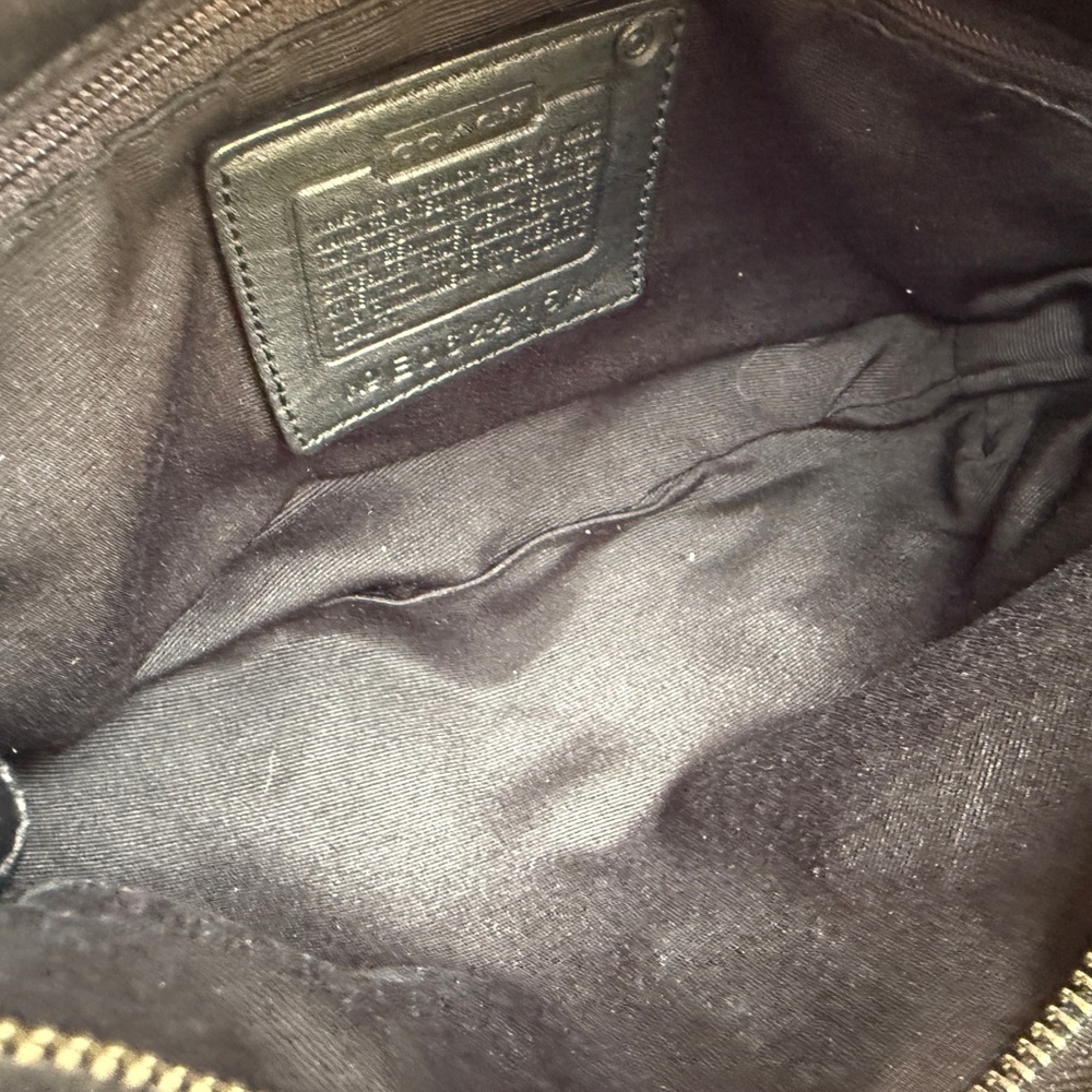 Coach Black and Gray Women's Bag - Picture 7 of 7